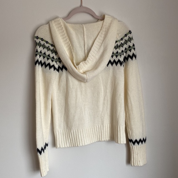 Aeropostale hooded knit cardigan sweater size medium. Ladies. - Picture 2 of 13